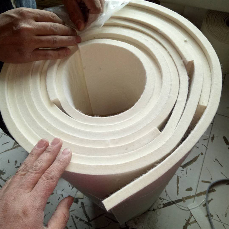 TGMCO Industrial Woolen Felt Tension Pad for Slitting Line