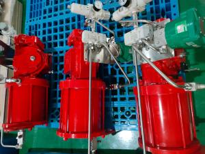 Quality Offshore Onshore Cast Iron Pneumatic Rotary Actuator Anti Corrosion wholesale