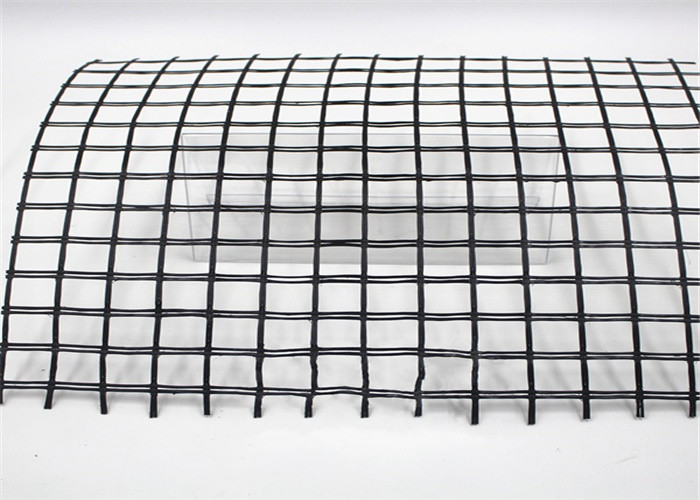 25.4x25.4mm Hole Plastic Biaxial Geogrid For Asphalt Reinforecement Pavement Driveway