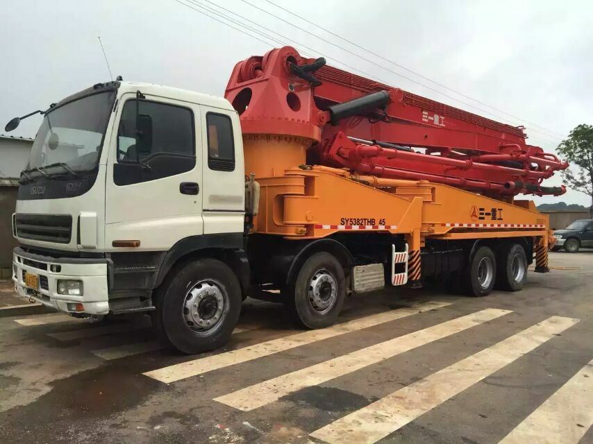 2007 Sy 45m Recondition Concrete Pump Truck Heavy Equipment