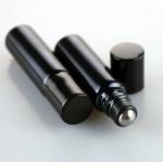 1/ 3oz 10ml Essential Oil Empty Glass Rollerball Bottles Black Coating