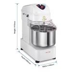 Hot Sale Commercial Mixer Bakery Dough Flour Spiral Dough Mixers