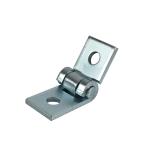 Blue White Zinc Galvanized Anti Vibration System Clamps Steel Fastener