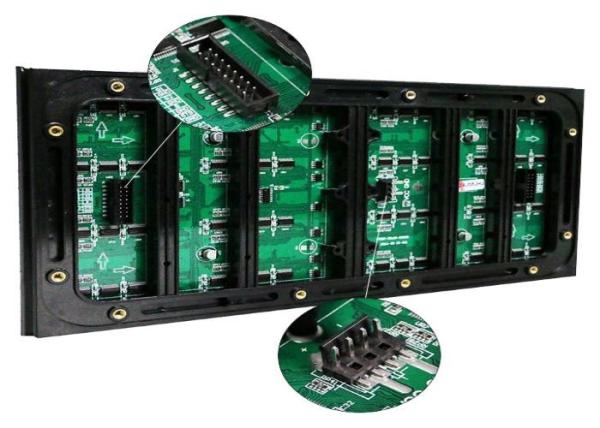 1R1G1B Advertising Led Display Board Steel Cabinet Material For Street