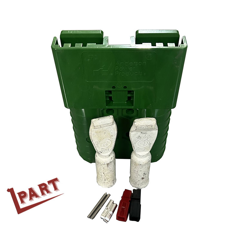 Forklift Spare Parts Green Anderson Battery Connector SBE320 320A 150V