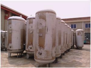 Quality Stainless Steel Diaphragm Pressure Air Receiver Tank Vertical Orientation wholesale