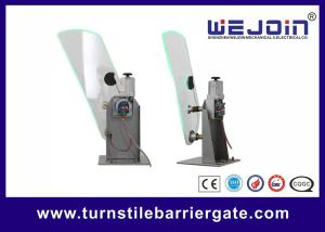 China 110V/220V stainless steel full-auto flap barrier  access control on sale