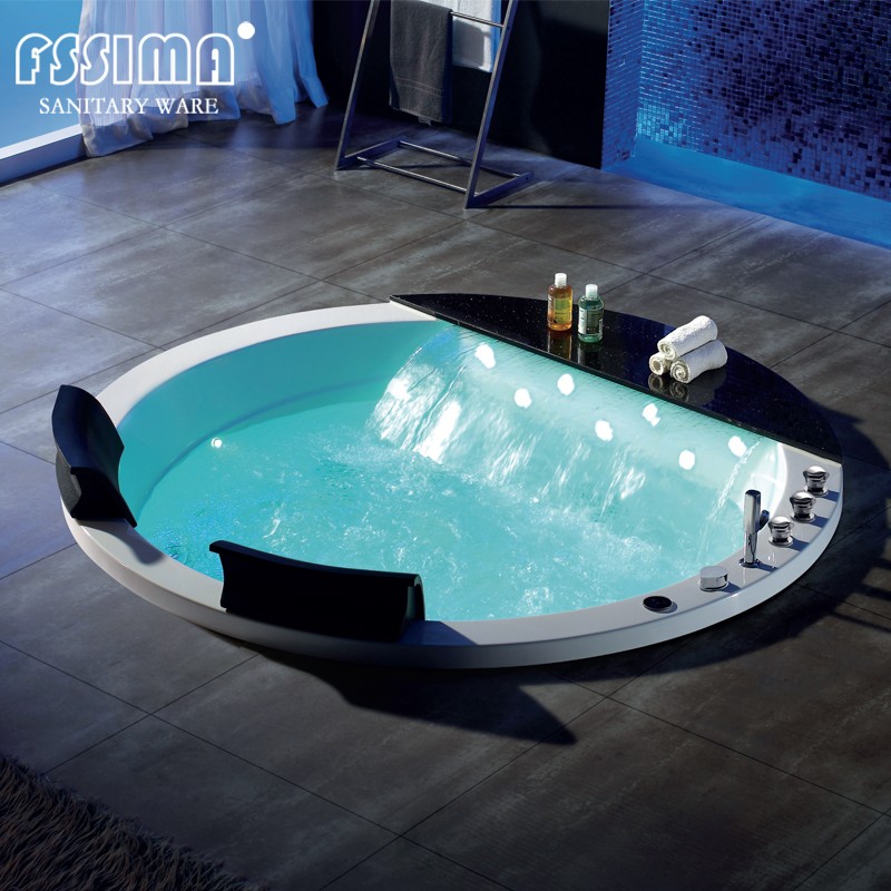 Extra Deep Soaking Whirlpool Tubs For Small Bathrooms Spaces ABS Acrylic