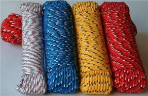 Quality 3/8'' X 100' Diamond Braided Polypropylene Rope Abrasion Resistant wholesale