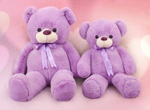 Quality Fashion Purple Large Teddy Bear Jumbo Stuffed Animal Toys Big Size wholesale