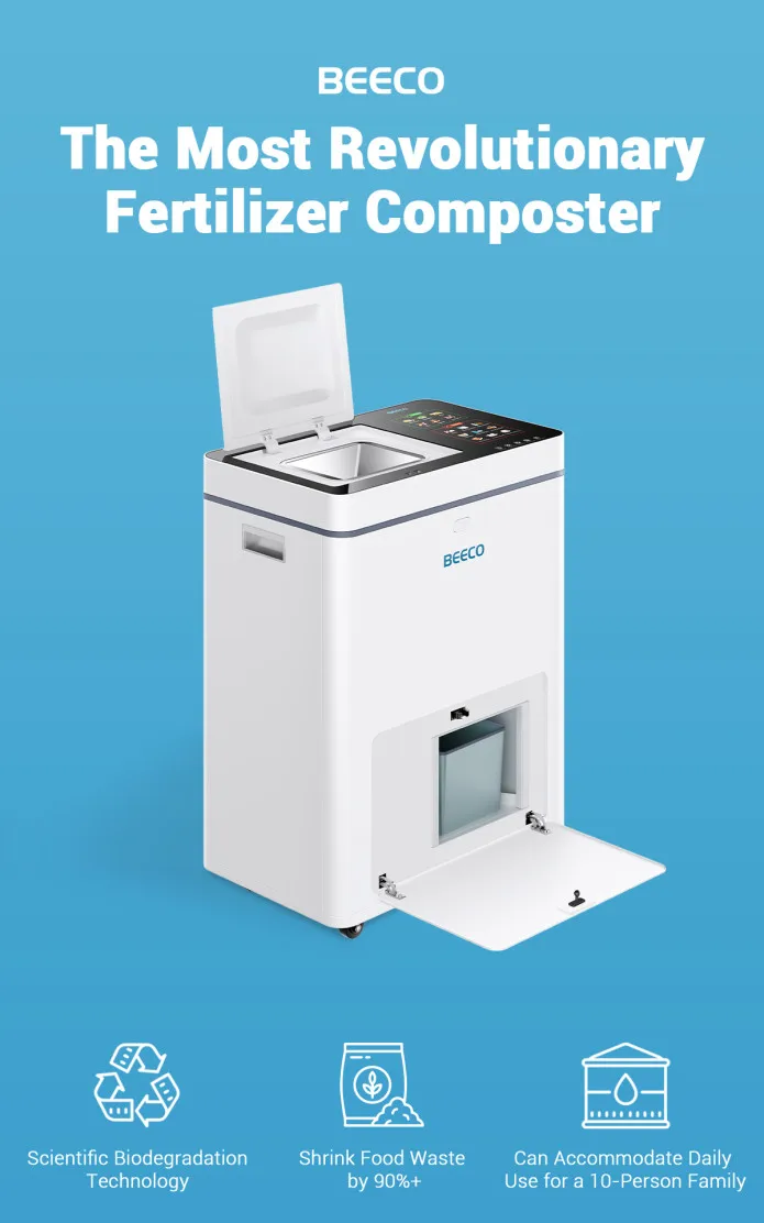 Smart Countertop Compost Machine Odor Free Automatic For Kitchen