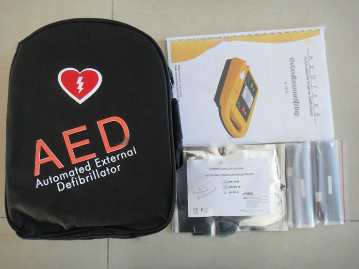 Portable Aed Cardiac Defibrillator Pads Analyzer