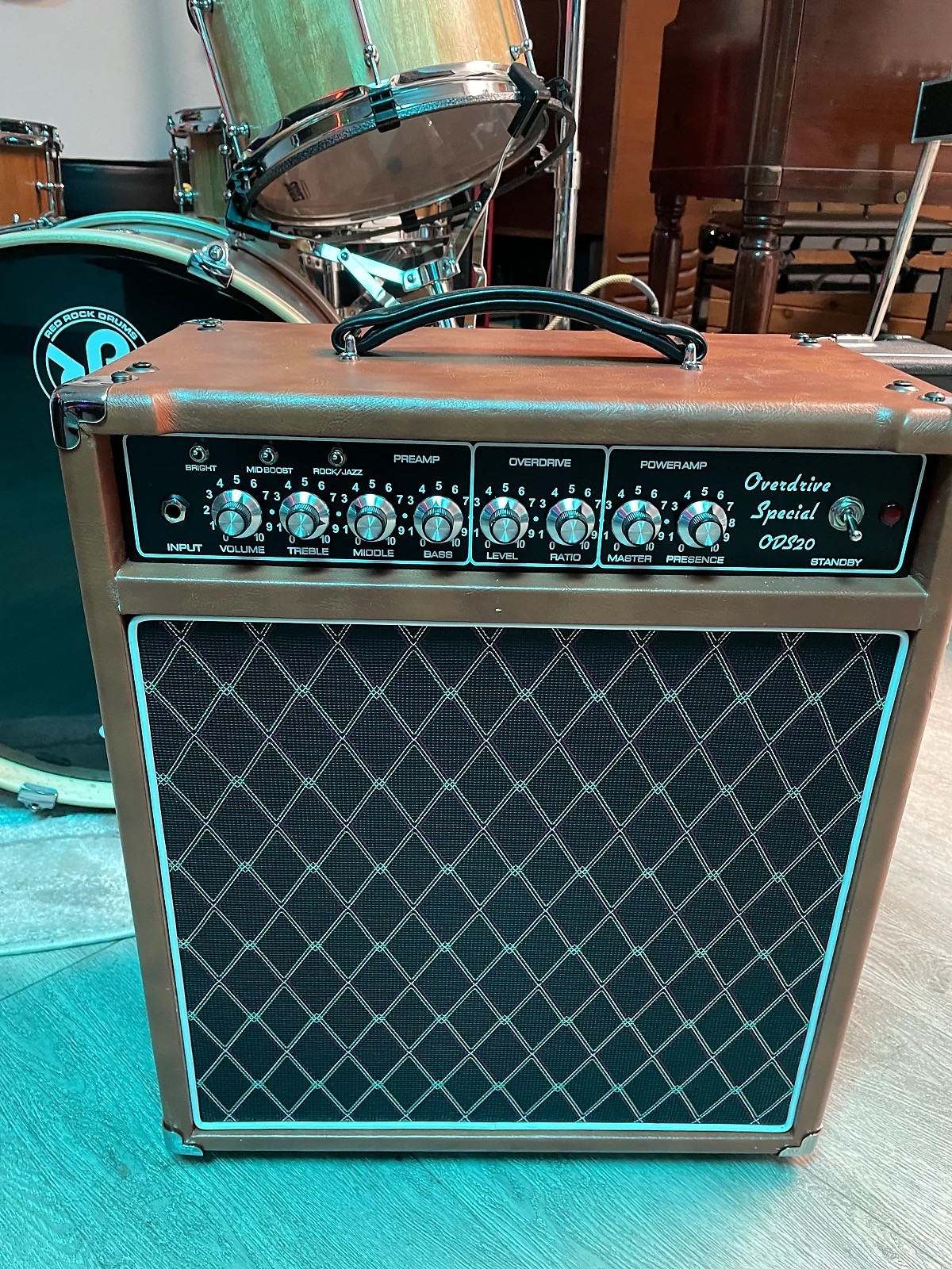 Custom 1984 Dumble Tone ODS 20 Combo Grand Overdrive Amp with V30 Speaker Overdrive Special by Grand SSS Amp Head Combos