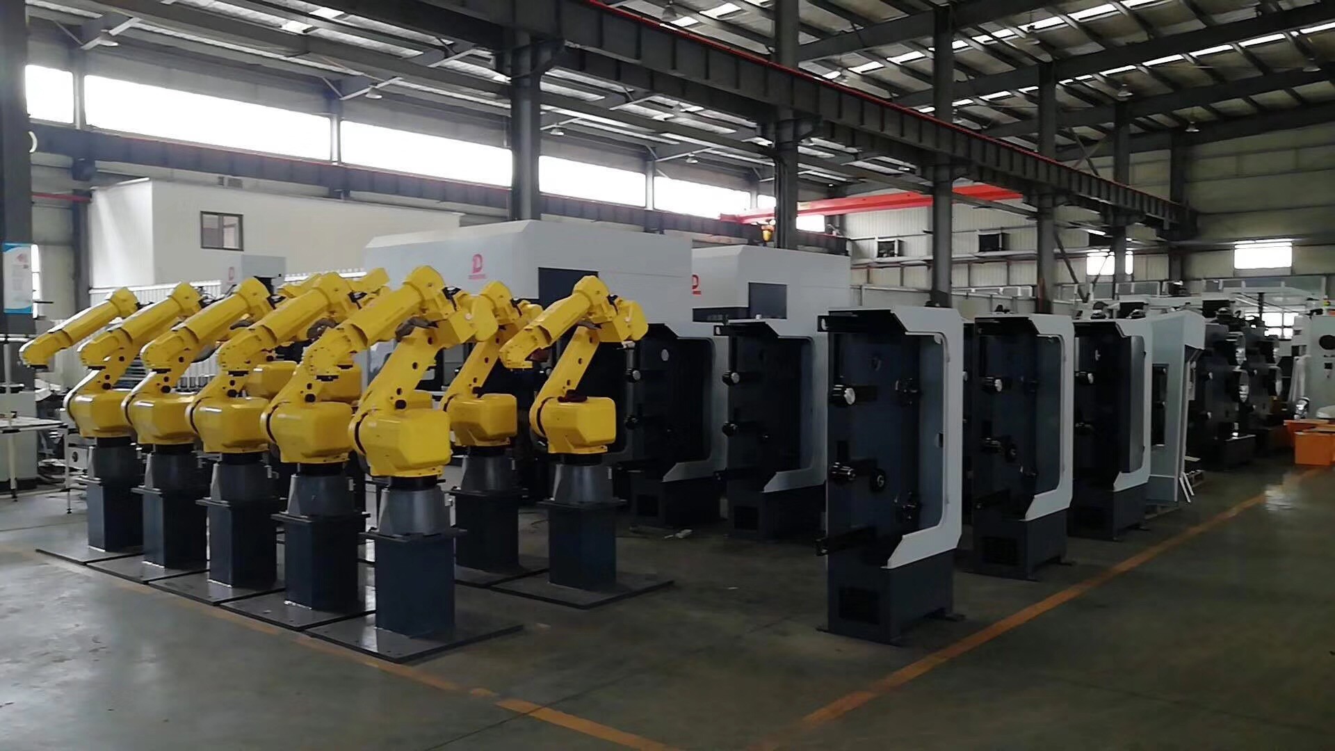 Automatic Position Compensation Robotic Metal Deburring Machine