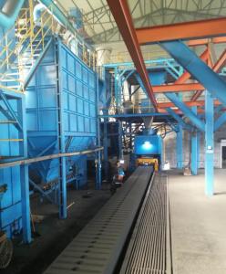 Quality 220V / 380V Resin Sand Production Line Customized Color For Casting Iron wholesale