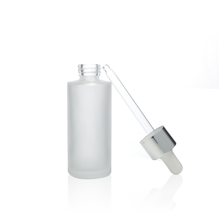 Custom Logo 30ml / 1OZ Glass Oil Dropper Bottle For Skin Care Liquids
