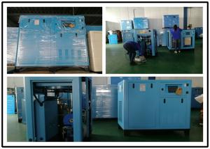Quality 110KW 125 Hp Stationary Screw Air Compressor , Oil Injected Air Compressor wholesale
