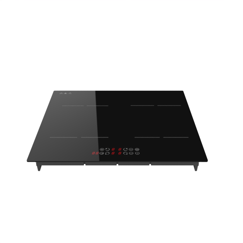 Indoor Four Burner Electric Induction Hobs Lightweight Crystal Type Efficient