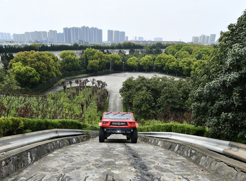 305/80R18 Tire Size Dongfeng Single/Double Cab 4 Wheel Diesel Pickup Truck for Outdoor