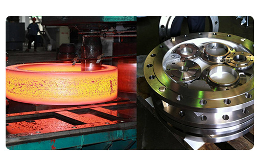 ASME ANSI B16.5 RF / FM 304 316 304L 316L Forged Welding Neck Stainless Steel Flange OEM Manufacturer