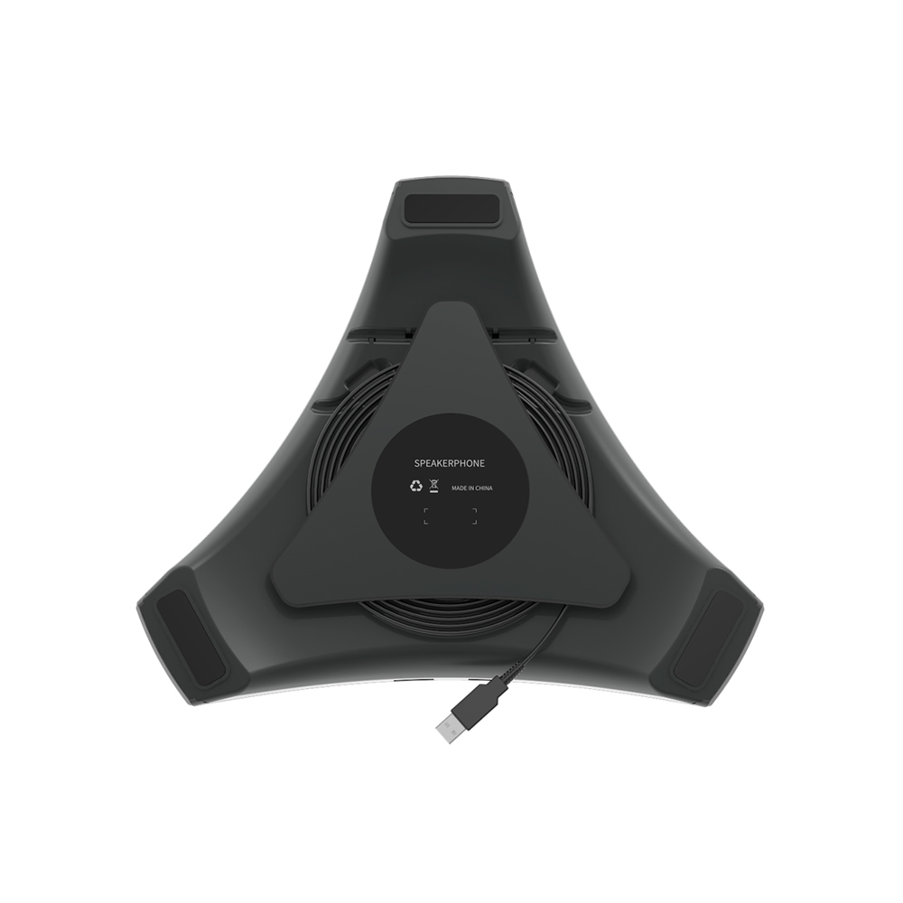 Free-drive Omni-directional Microphone USB Plug and Play Video Conference Microphone with Speaker for Team Work