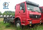 6x6 Tractor Prime Mover Truck , Tractor Head Truck Color Customization