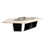 Restaurant Equipment Japanese Electric Bridge Shape Teppanyaki Table For Hotel