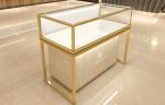 Fashion Wooden MDF Painting Jewelry Store Showcases / Jewelry Display Fixtures