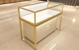 Quality Fashion Wooden MDF Painting Jewelry Store Showcases / Jewelry Display Fixtures wholesale
