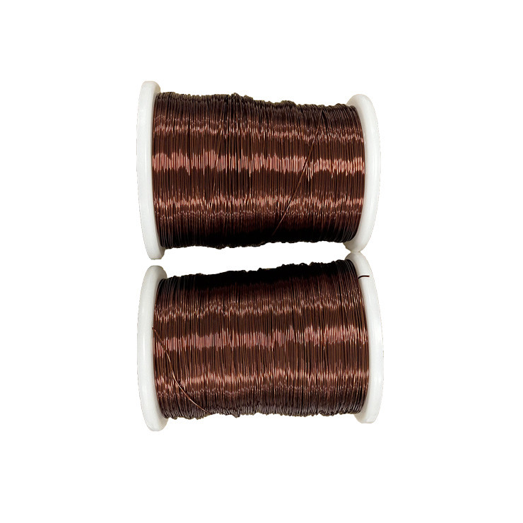 Modified Polyester Enameled Copper Winding Wire AWG 38-8 For High Temperature Motor