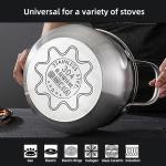 Factory Kitchen 304 Stainless Steel Steamer Pot Soup Pot Milk Pot Cooking Ware