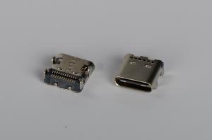 Quality 24 PIN Type C Connector Usb 3.1 Female Right Angle 90° Double SMT wholesale