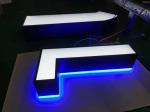 Outdoor store front building sign 3d indoor outdoor custom acrylic led letter