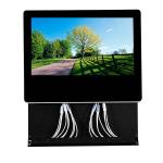 Metal Wall Mounted Electric Mobile Phone Charging Station Digital Signage With