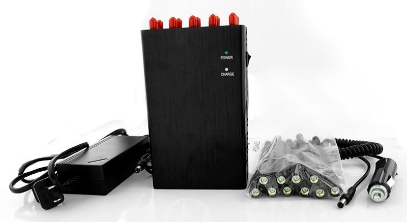 Portable10 / 12 Antenna Cell Signal Jammer