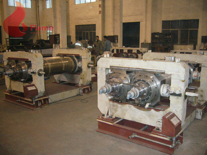30kg / time Electric Two Rollers Mixing Mill for Plastic and Rubber
