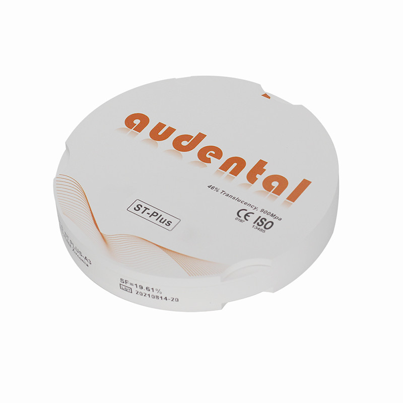 CE Super Translucent Plus Dental Zirconia Multilayer Block Disc ST PLUS Zirconium Puck