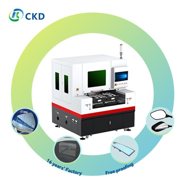 Industrial Glass Cutting Machine with Laser Cutting Method and 0-45° Cutting