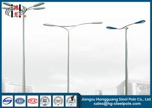 Quality Customised Galvanized Outdoor Street Lamp Post with Powder Coated wholesale