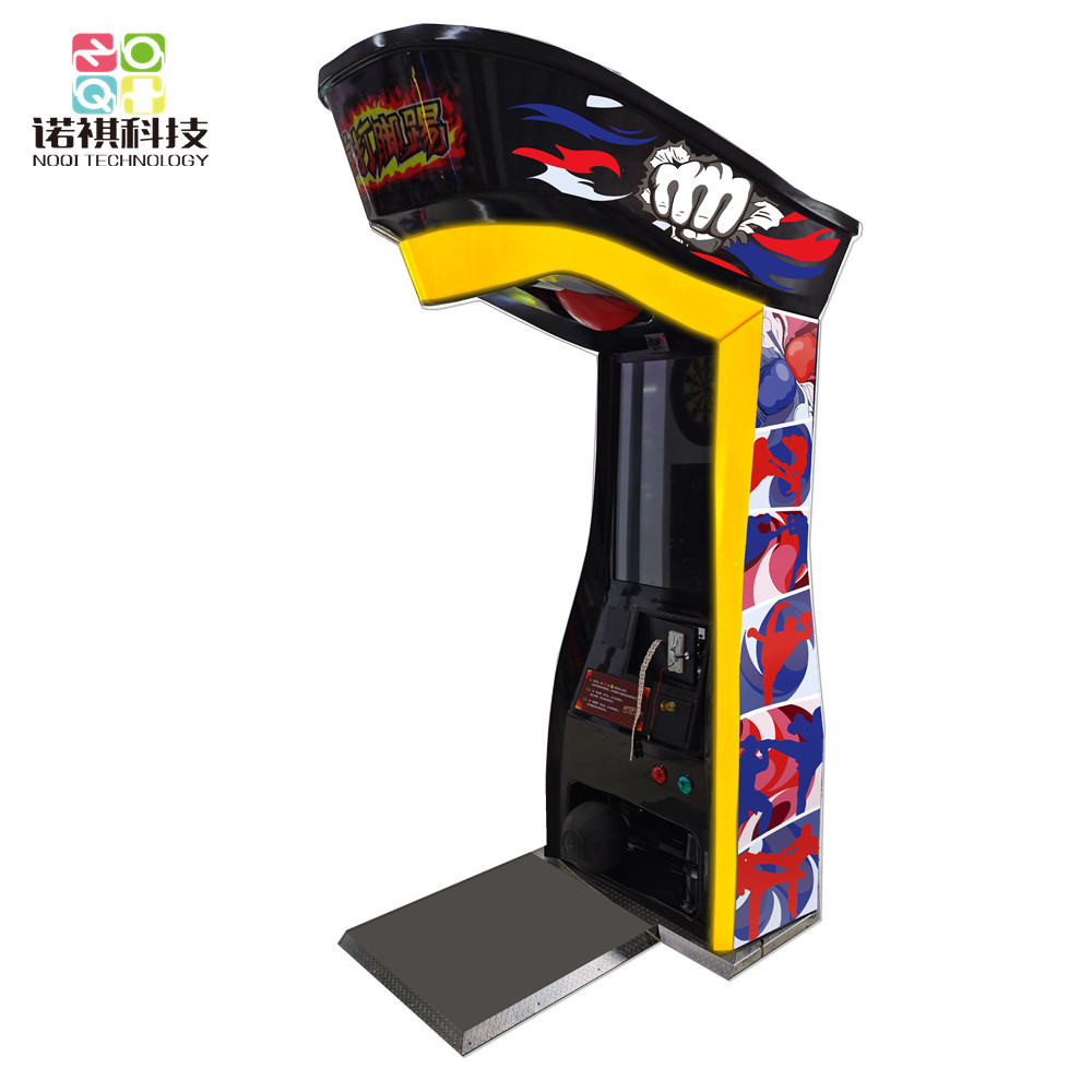 Sport Arcade Boxer Combo Puching And Kicking Boxing Game Machine With 2 Targets