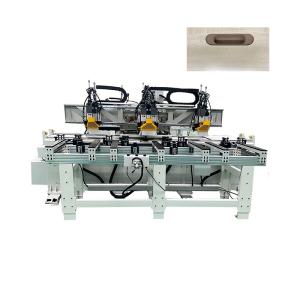 Quality WPC Door Frame Cutting Machine Lock Tongue Hole Milling Drilling Manufacturing wholesale