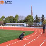 Iaaf Certified Prefabricated 13mm Thickness Professional Tartan Track Athletic