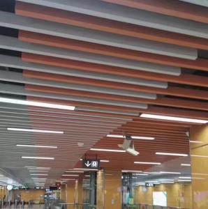 Quality Aluminum Suspended Baffle Ceiling Tile Acoustic Ceiling Panels Fire Proof wholesale