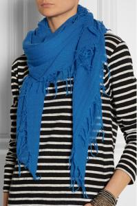 Quality Lady Fashion Wool And Nylon blended Knitted Scarf wholesale