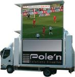 P8 P10 Truck Mobile LED Display / LED Video Truck High Refresh Rate
