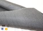 600g Thermal Insulation Materials Black Vermiculite Coated Fiberglass Fabric