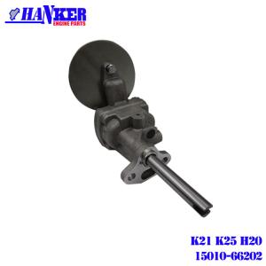 Quality K21 K25 H20 15010-66202 Nissan Engine Oil Pump For After Market Guangzhou wholesale