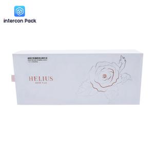 Quality Thickness 4mm Recycled Cardboard Jewelry Boxes Folding Hardcover 14.17x6.22 Inch wholesale