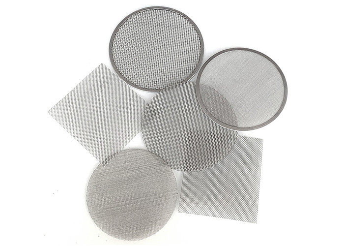OEM Design 201 Stainless Steel Mesh Filter Discs 0.5mm