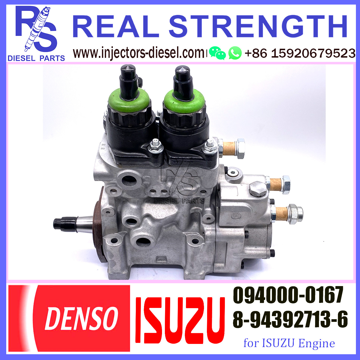 DENSO HP3 pump Fuel Injection Pump 094000-0167 094000-0161 For ISUZU 6HK1 8-94392713-6